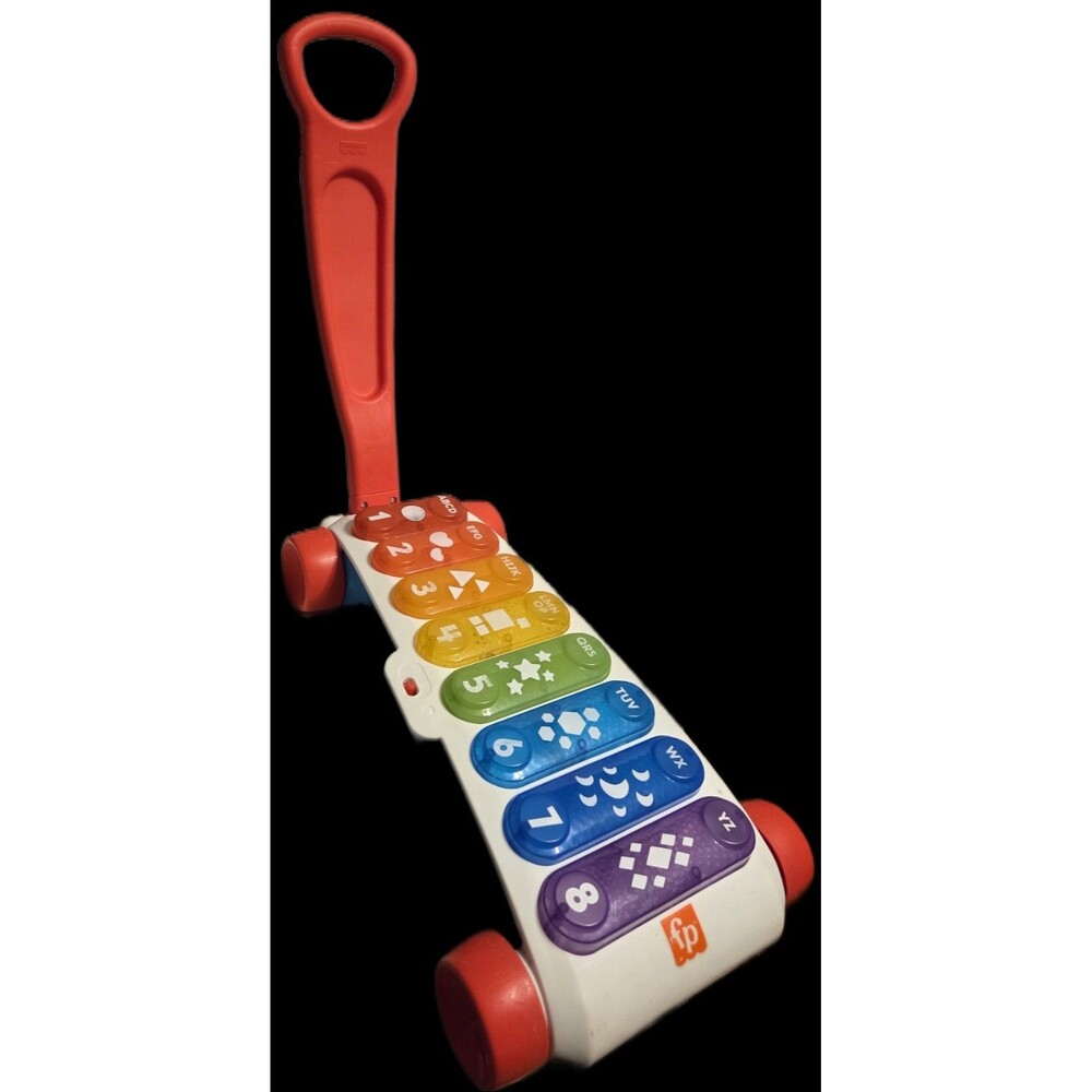 Fisher Price Giant Light Up Xylophone, Pretend Musical Instrument Pull Toy